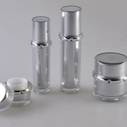 Acrylic Packaging Container with Diamond Ring Decoration