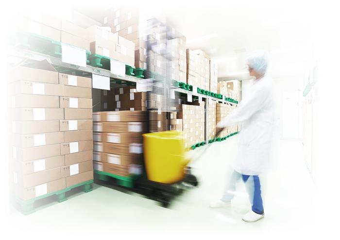 Pallet applications for pharmaceutical environments