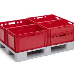 Hygiene first: Plastic pallets in the meat and poultry sector