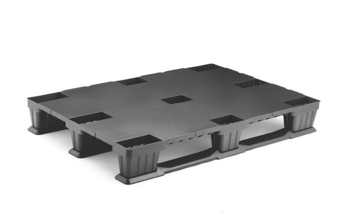 Light Euro Pallet with Closed Runners