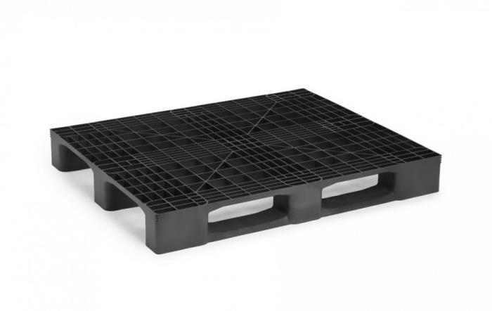 Monobloc Industrial Pallet with 3 Runners