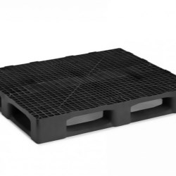 Heavy Monobloc Industrial Pallet with 5 Runners
