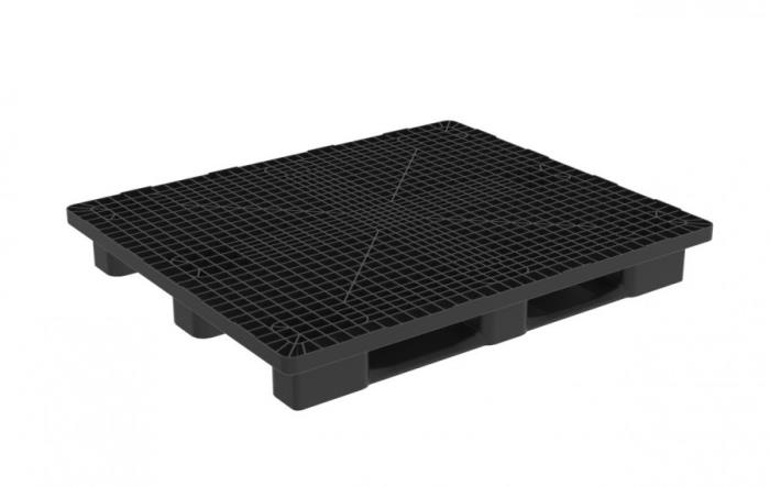 Heavy Monobloc 1300x1100 Pallet with 3 Runners