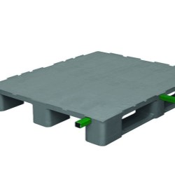 Monobloc Industrial Pallet 3 Runners Reinforced H