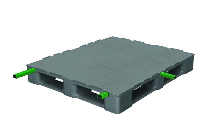 Monobloc Industrial Pallet 5 Runners Reinforced "H"