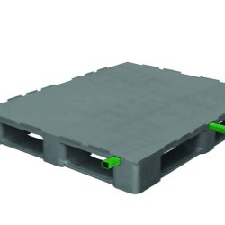 Monobloc Industrial Pallet 5 Runners Reinforced H