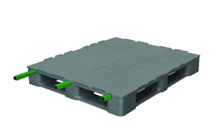 Monobloc Industrial Pallet 5 Runners Reinforced