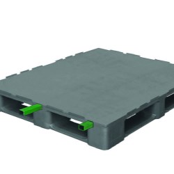 Monobloc Industrial Pallet 5 Runners Reinforced
