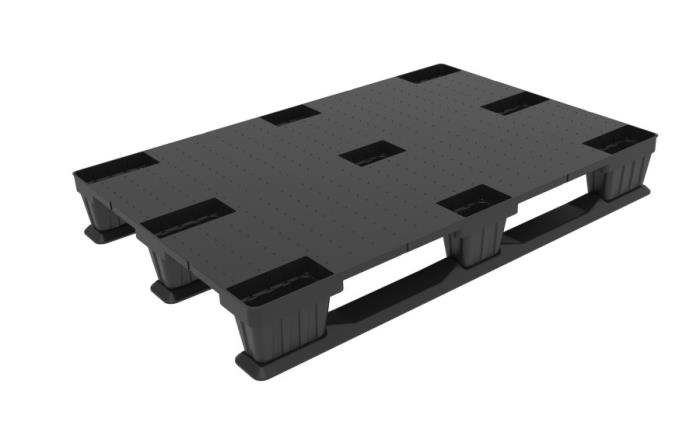 Intermediate Closed Euro Pallet with Runners