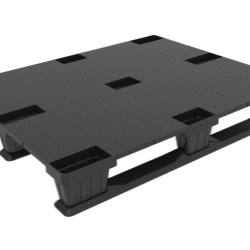 Closed Intermediate Industrial Pallet with Runners