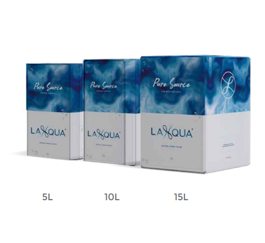 Collaborative approach delivers Bag-in-Box for LAHQUA premium spring water