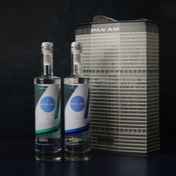 Croxsons and Silent Pool distillers produce iconic branded Pan Am spirits