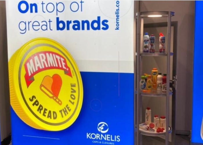 Visit Kornelis caps & closures during Packaging Innovations & Empack 2023