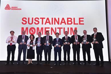 Avery Dennison recognizes suppliers from across the globe in third annual awards ceremony