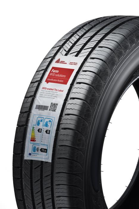 A new tire tread label that meets global RFID standards from Avery Dennison and Ferm RFID Solutions