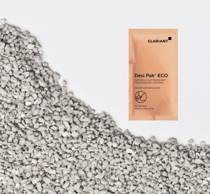Clariant launches Desi Pak® ECO with new bio-based moisture-adsorbing packets