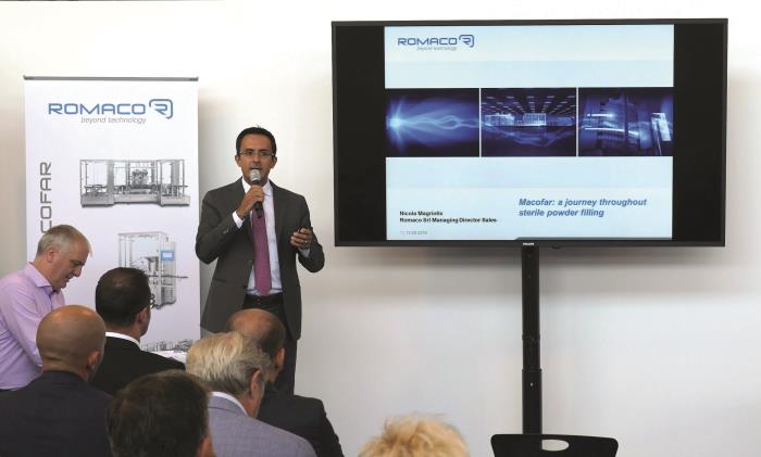 Romaco and MG2 powder conference in Bologna