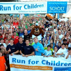 Proceeds from the “Run for Children” will go to handicapped, sick and socially disadvantaged children