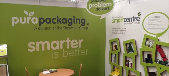 The Sherwood Group exhibits at Packaging Innovations show at the NEC