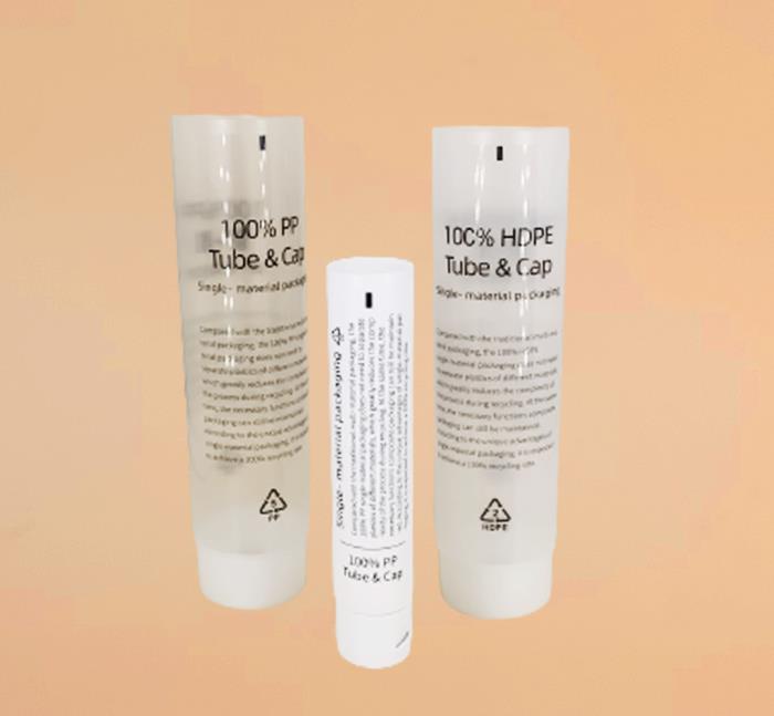 Sustainable Monomaterial Tubes