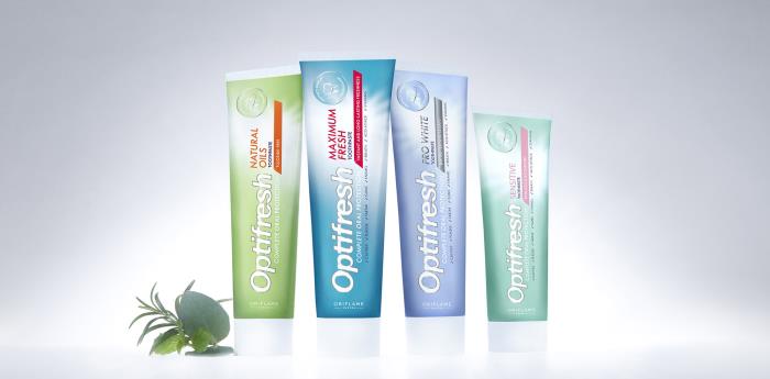Albéa Group and Oriflame strengthen long-standing partnership with the global relaunch of Optifresh toothpaste range