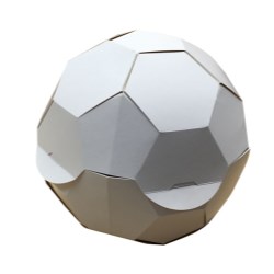 Cardbox Packaging presents the “Packaging Football“ at the start of the World Cup qualifiers