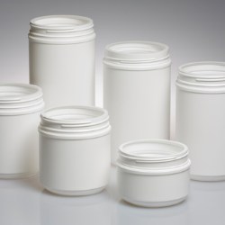 New HDPE Canisters from Alpha Offer Three Neck Finishes in 11 Sizes