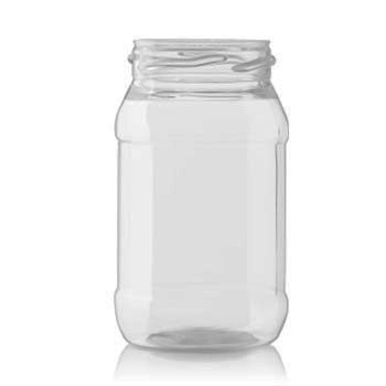 100ml PET Octagonal Jars (100SO43C11PEL15)