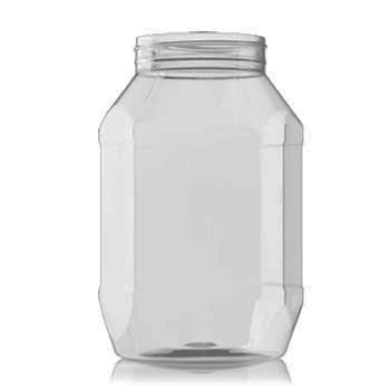 3250ml PET Octagonal Jars (3250JO100CPEL5)