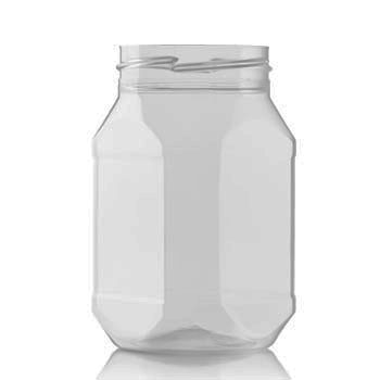 360ml PET Octagonal Jars (360SO63CPETEL10)