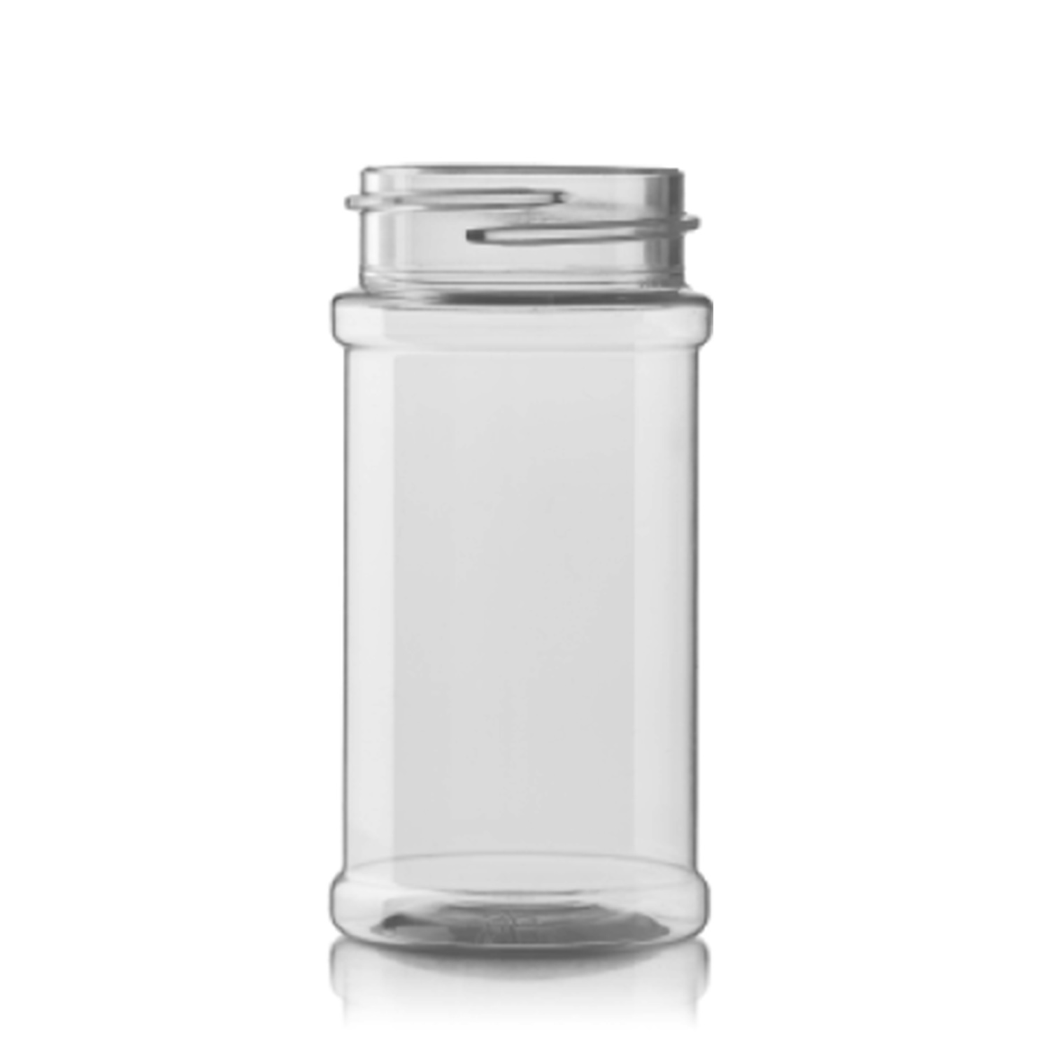 100ml PET Round Mini Jars (100SR43C9PEL16)