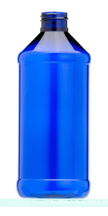 PET Modern Round - 16oz / 500ml 28-410