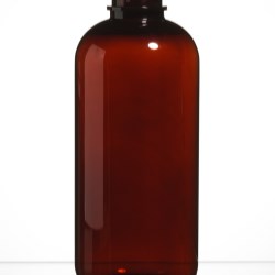 PET Traditional Boston Round - 12oz / 360ml 28-400