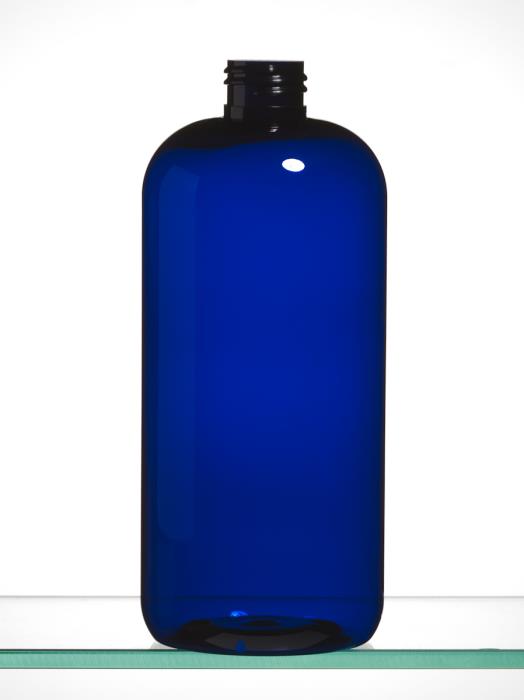 PET Traditional Boston Round - 16oz / 500ml 24-410