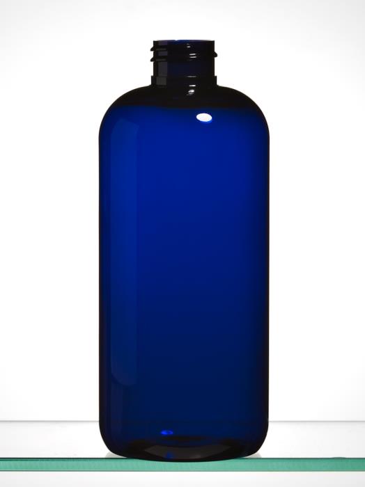 PET Traditional Boston Round - 16oz / 500ml 28-410