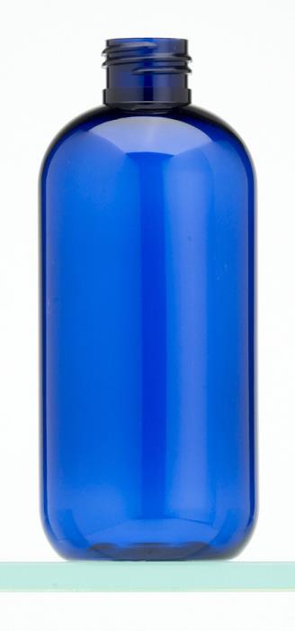 PET Traditional Boston Round - 8oz / 250ml 24-410