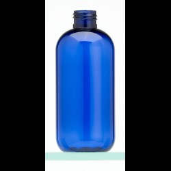PET Traditional Boston Round - 8oz / 250ml 24-410