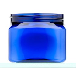 PET Firenze Square Jar - 16oz / 500ml 89-400