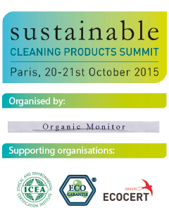 Sustainable Cleaning Products Summit in Paris 2015