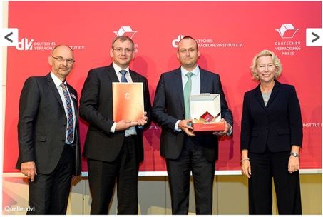 Gaplast is honoured with the „German Packaging Award 2016“