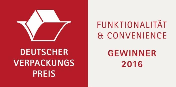 Gaplast – Winner of the German Packaging Award 2016!