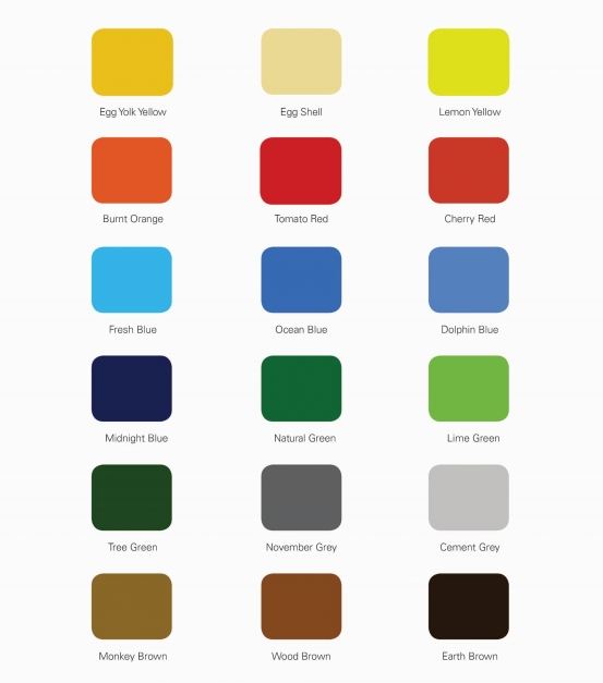 Everyday colours
