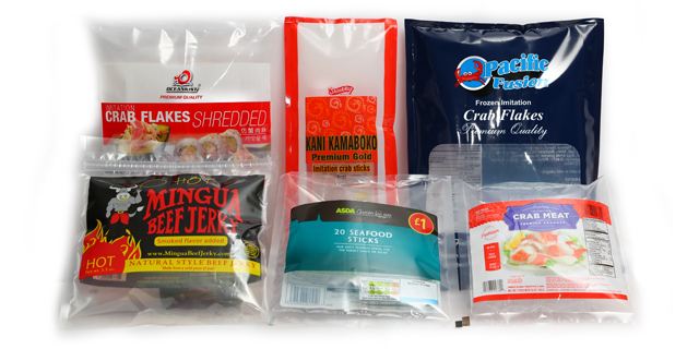 Vacuum Pouches for Frozen Food & Sea Food