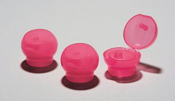 New spherical closures with flat tops for extra decoration
