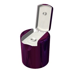 Plastic Flip Top Closure - Cylindrical
