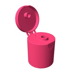 Plastic Flip Top Closure - Cylindrical