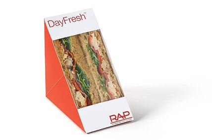 DayFresh™ Carton Wedge for Sandwiches