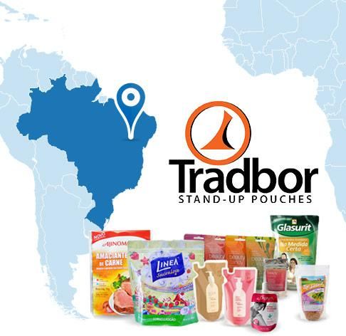 Tradbor Stand-up-Pouches in Brazil