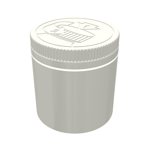 200ml Wide Neck Child-Resistant Polypropylene Jar with 70mm Neck