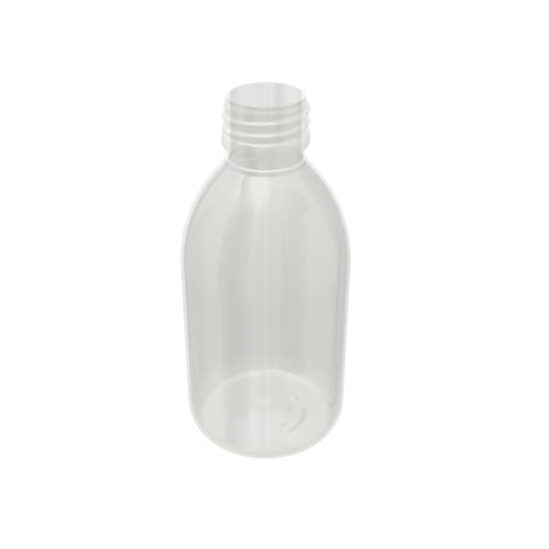 Alpha Bottle Plastic Clear